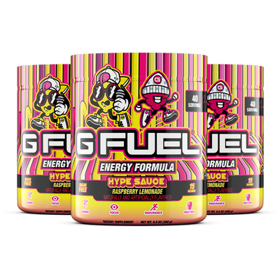 G FUEL| HYPE SAUCE Tub 3-Pack GTB-HS3