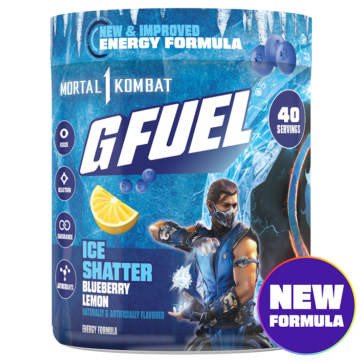 G FUEL| Ice Shatter Collector's Box Tub (Collectors Box) 