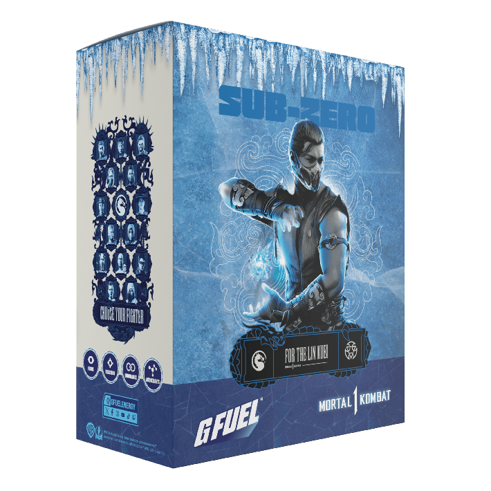G FUEL| Ice Shatter Collector's Box Tub (Collectors Box) 