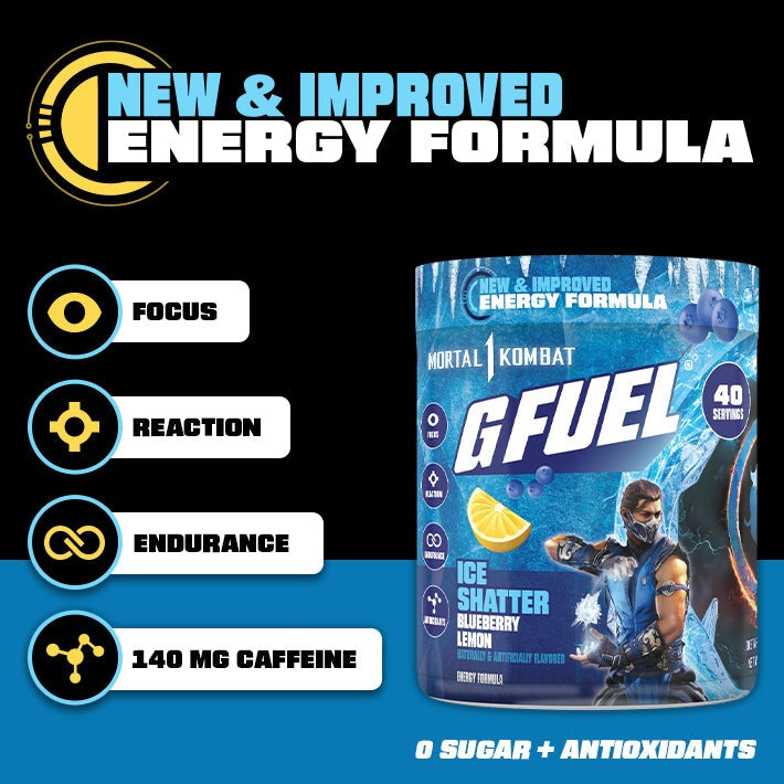 G FUEL X MORTAL KOMBAT | Ice Shatter Collector's Box | Formula 2.0