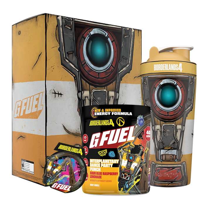 G FUEL| Interplanetary Dance Party Punch Collector's Box Tub (Collectors Box) 