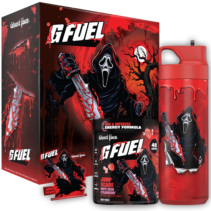 G Fuel Jump Scare Collector's Box — product image