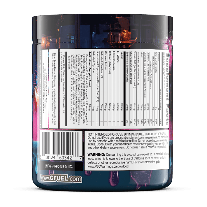 G FUEL| Jynxzi's Juice Collector's Box Tub (Collectors Box) 