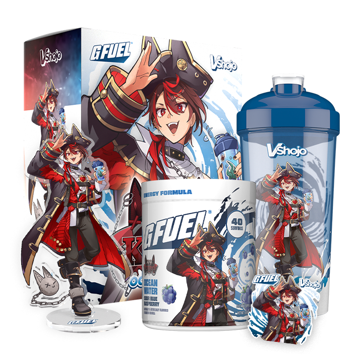 G FUEL| Kuro's Ocean Water Collector's Box Tub (Collectors Box) 