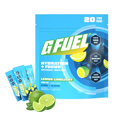 G FUEL| Lemon Limelight Hydration + Focus Pack Pack 