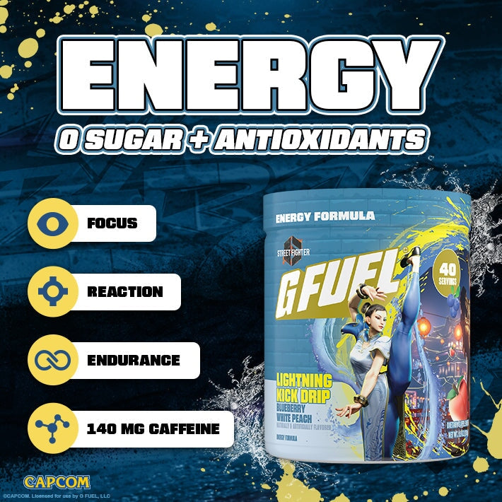 G FUEL| Lightning Kick Drip Tub 