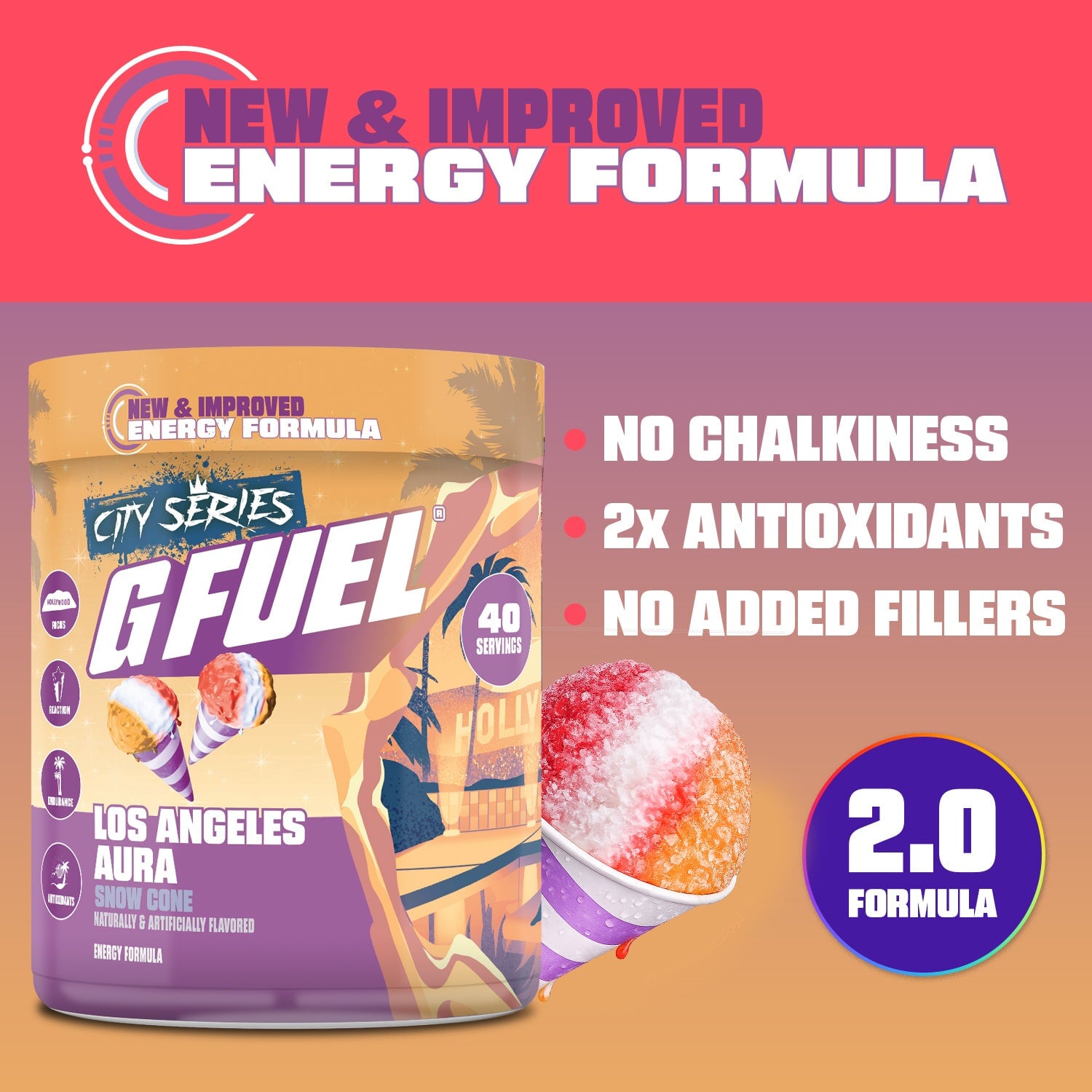 G FUEL| Los Angeles Aura Tub 