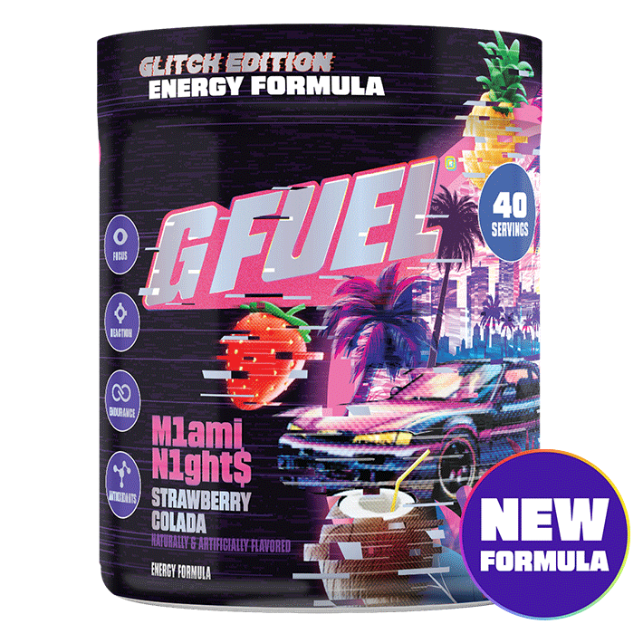 G FUEL| M1ami N1ght$ Tub 