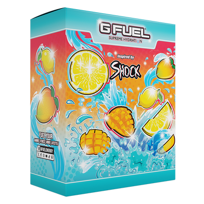 G FUEL| Mango Lemonade Supreme Hydration Collector's Box Tub (Collectors Box) 