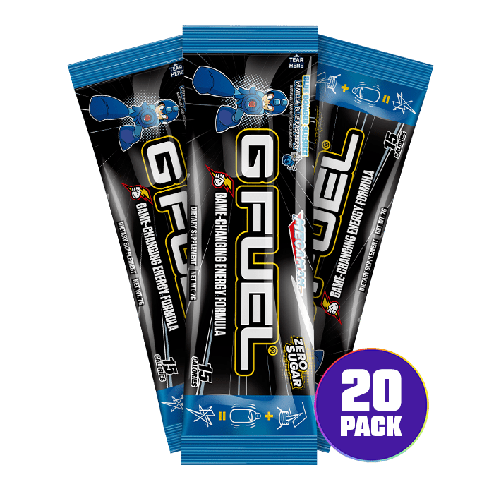 G FUEL| Mega Man™ Blue Bomber Slushee 20-Pack Pack 