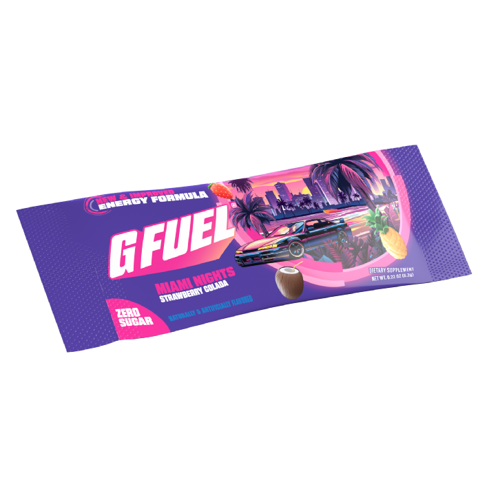 G FUEL| Miami Nights 2.0 (3 Pack) Pack 