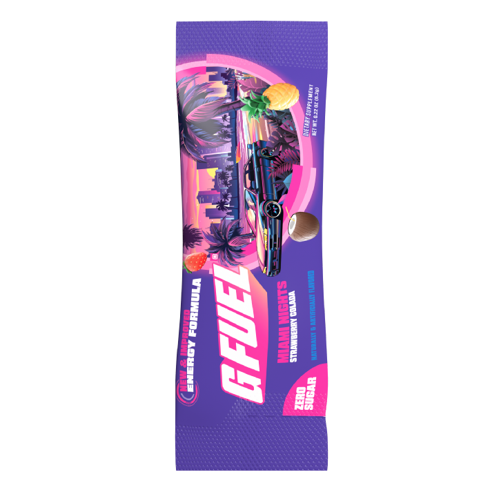 G FUEL| Miami Nights 2.0 - Single Energy Pack Pack 