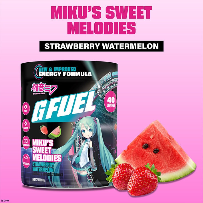G FUEL| Miku Sweet Melodies 2.0 Tub 