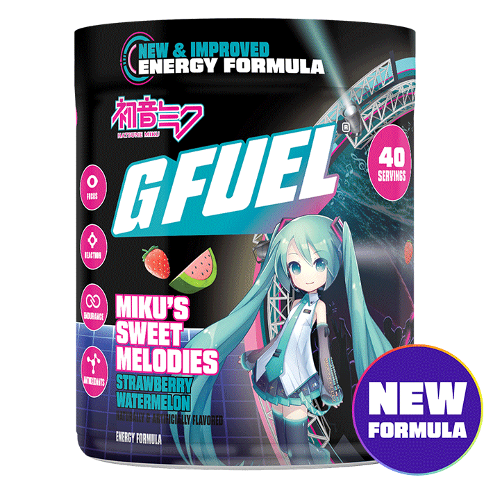 G FUEL| Miku Sweet Melodies 2.0 Tub 