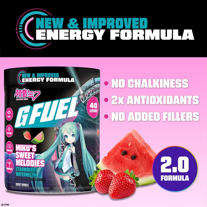 G FUEL| Miku Sweet Melodies 2.0 Tub 
