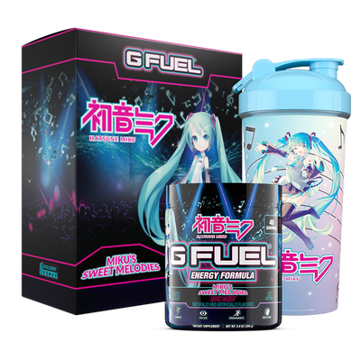 G FUEL| Miku’s Sweet Melodies Collector's Box Tub (Collectors Box) Energy CB-HAT-A1