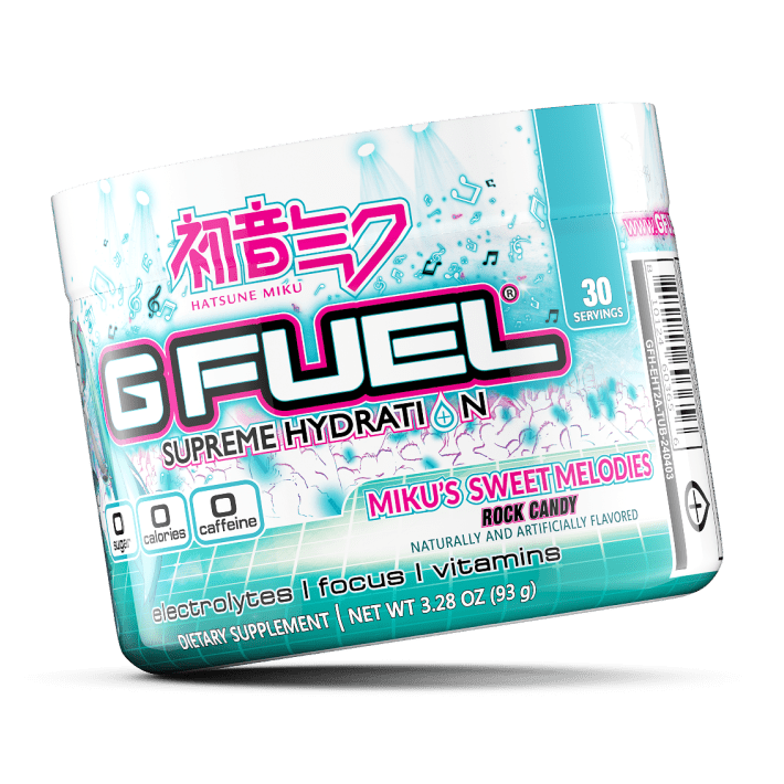 G FUEL| Miku's Sweet Melodies Supreme Hydration Hydration Tub 