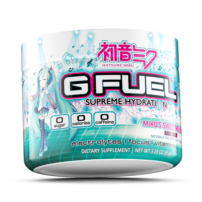 G FUEL| Miku's Sweet Melodies Supreme Hydration Hydration Tub 