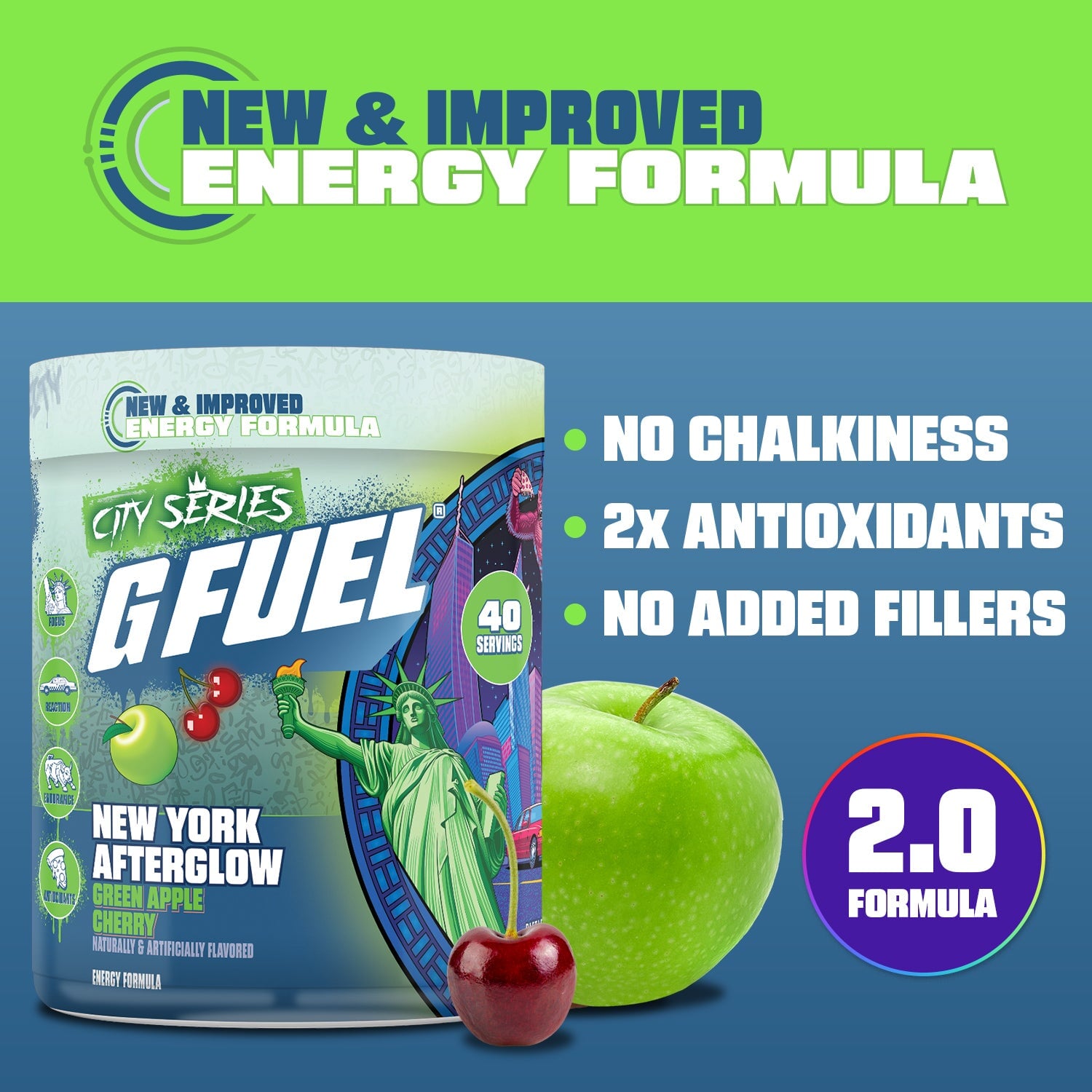 G FUEL| New York Afterglow Tub 