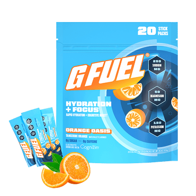 G FUEL| Orange Oasis Hydration + Focus Pack Pack 