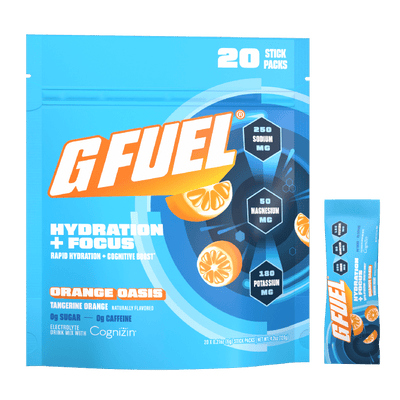 G FUEL| Orange Oasis Hydration + Focus Pack Pack 