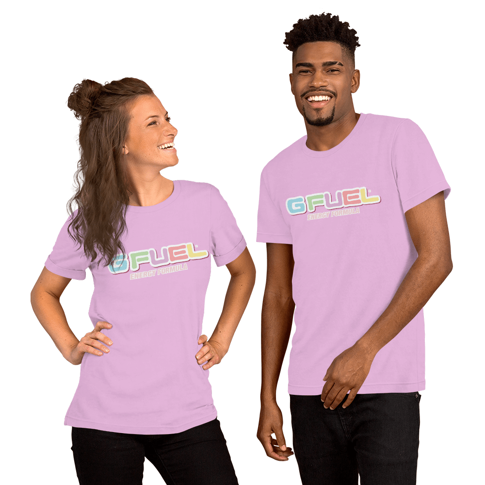 G FUEL| Pastel Drip T-Shirt Lilac S 7135298_10368