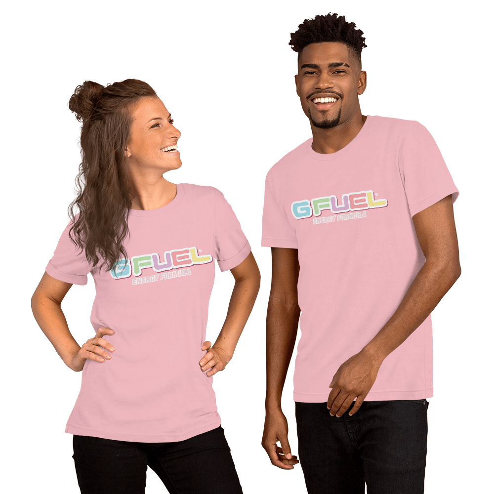 G FUEL| Pastel Drip T-Shirt Pink S 7135298_4136