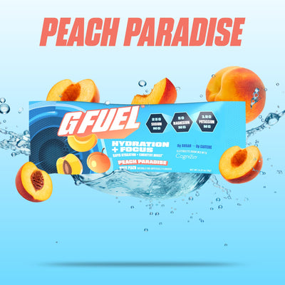 G FUEL| Peach Paradise Hydration + Focus Pack Pack 