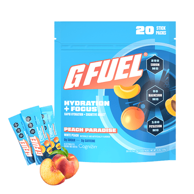 G FUEL| Peach Paradise Hydration + Focus Pack Pack 