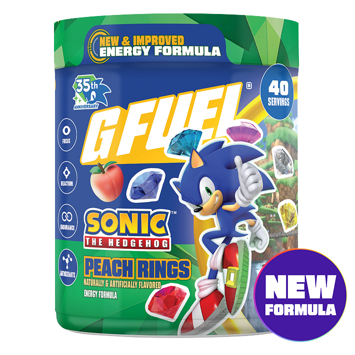 G FUEL| Peach Rings 35th Anniversary Tub 