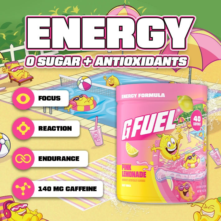 G FUEL| Pink Lemonade Tub 