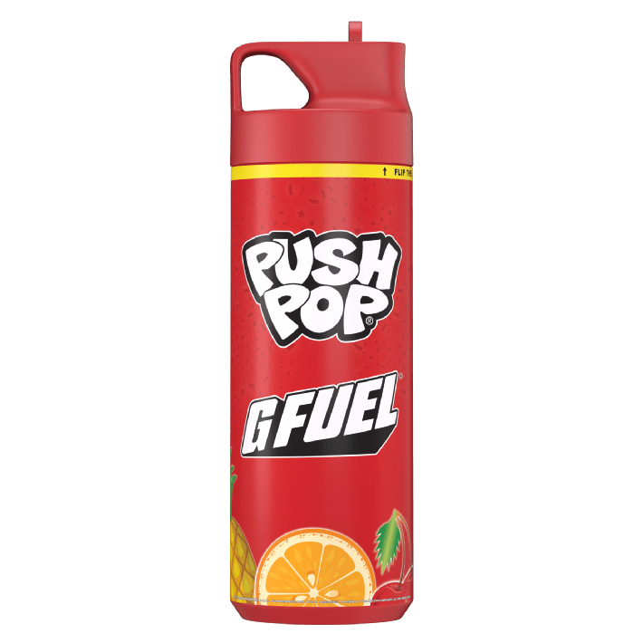 G FUEL| Power Up! Push Pop Collector's Box Tub (Collectors Box) 