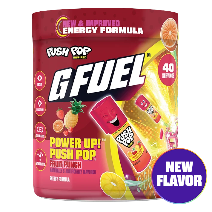 Power Up Push Pop