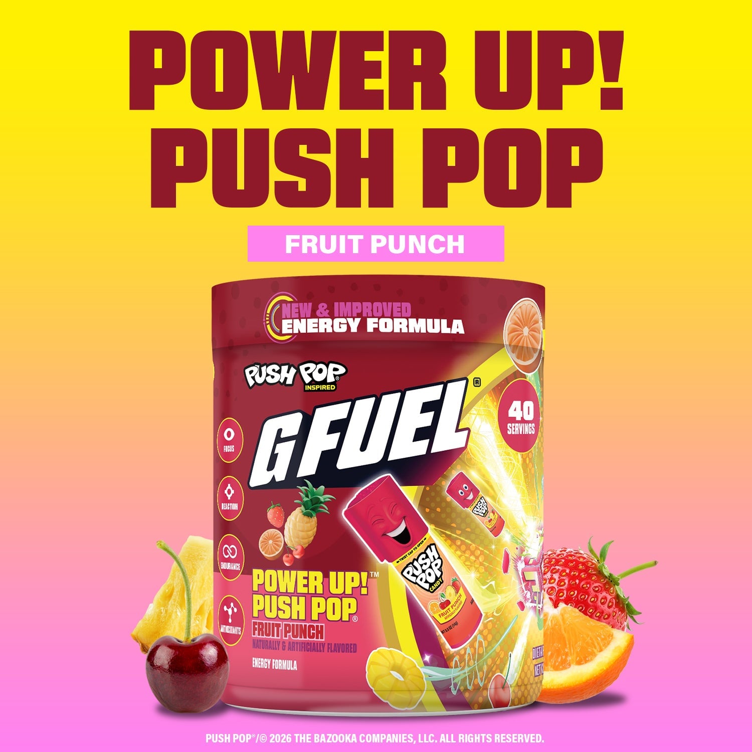 G FUEL| Power Up! Push Pop Tub 
