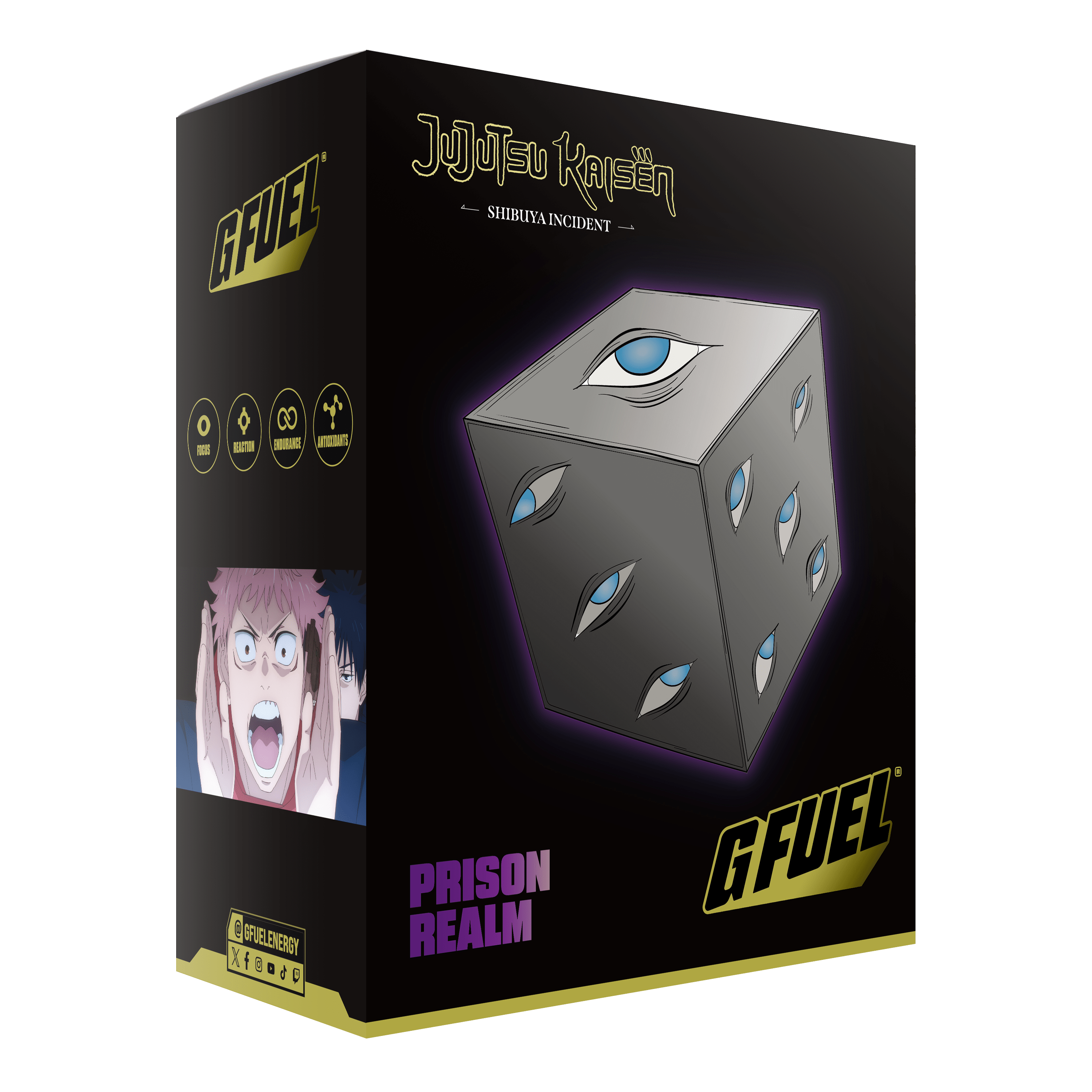 G FUEL| Prison Realm Collector's Box Tub (Collectors Box) 