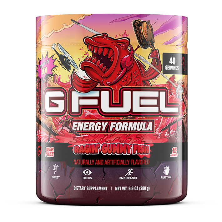 G FUEL x Jev | Ragin' Gummy Fish Remastered
