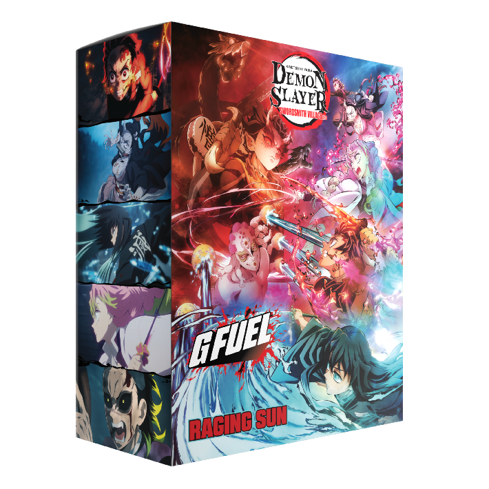 G FUEL| Raging Sun Collector's Box Tub (Collectors Box) 