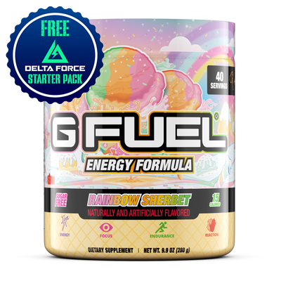 G FUEL| Rainbow Sherbet Tub 