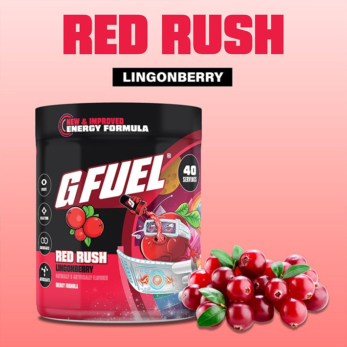 G FUEL| Red Rush Tub 