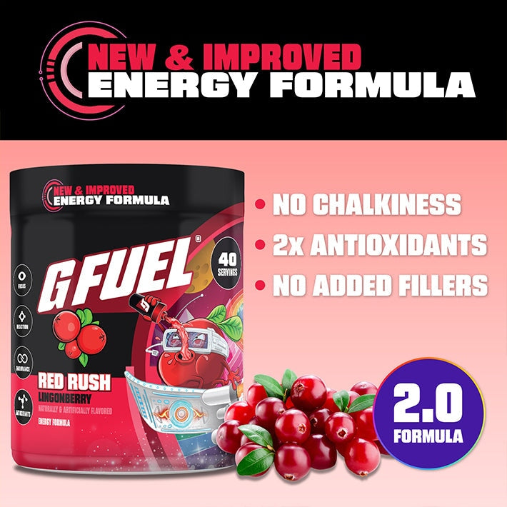 G FUEL| Red Rush Tub 