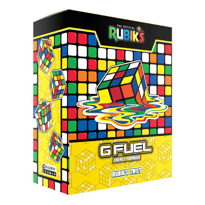 G FUEL| Rubik's Twist Collector's Box Tub (Collectors Box) 