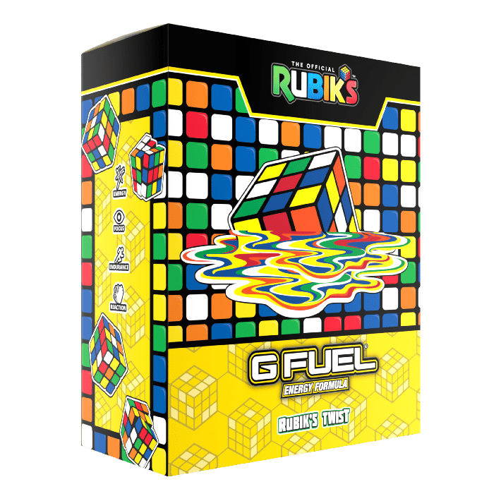 G FUEL| Rubik's Twist Collector's Box Tub (Collectors Box) 