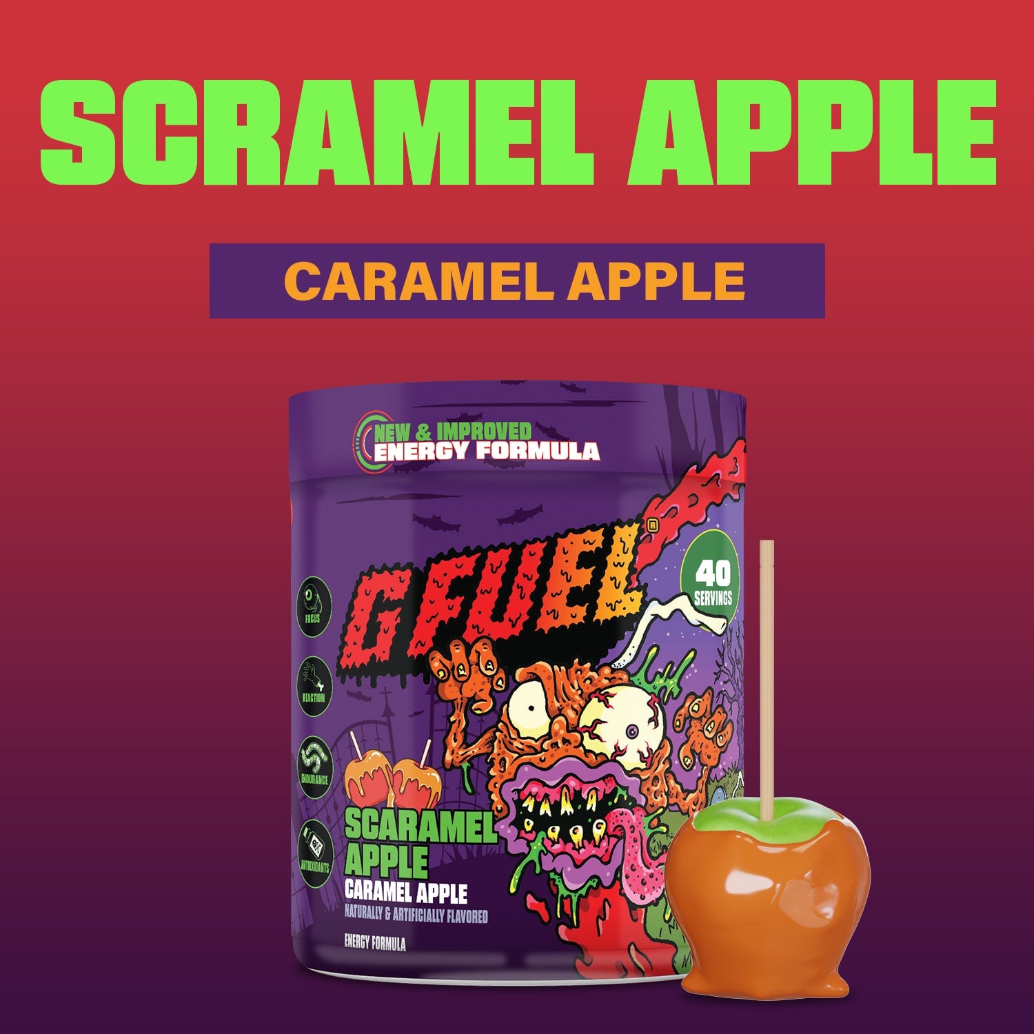G FUEL| Scaramel Apple Tub 