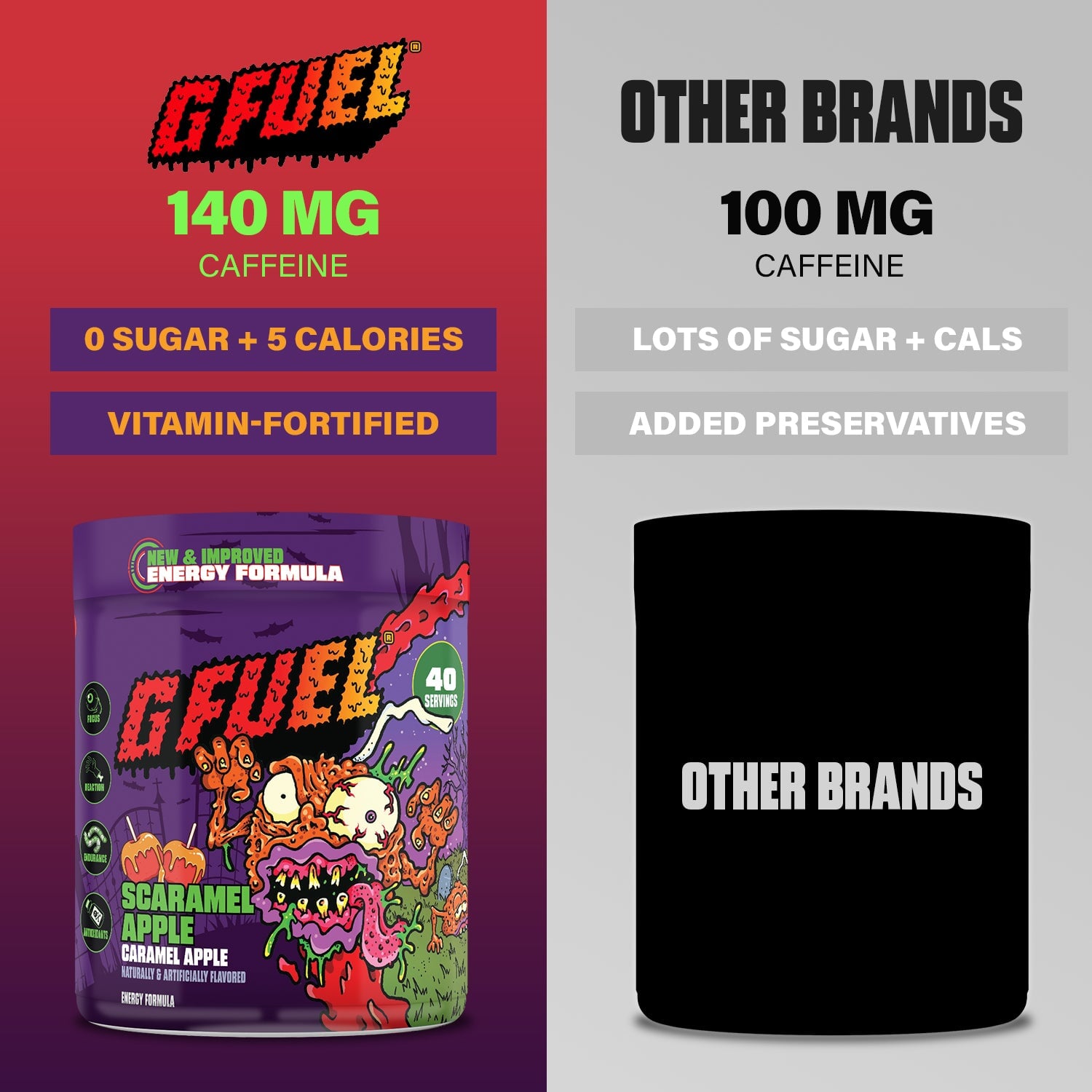 G FUEL| Scaramel Apple Tub 