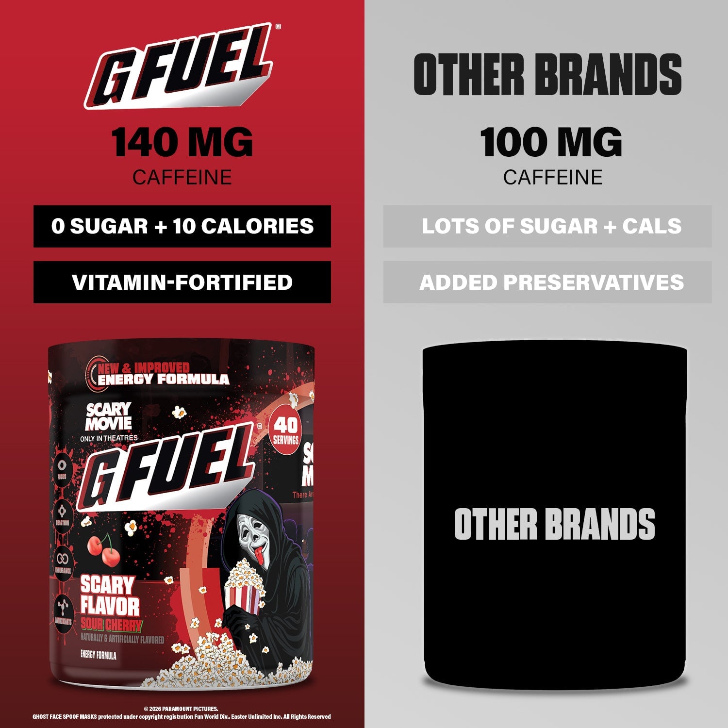 G FUEL| Scary Flavor Tub 