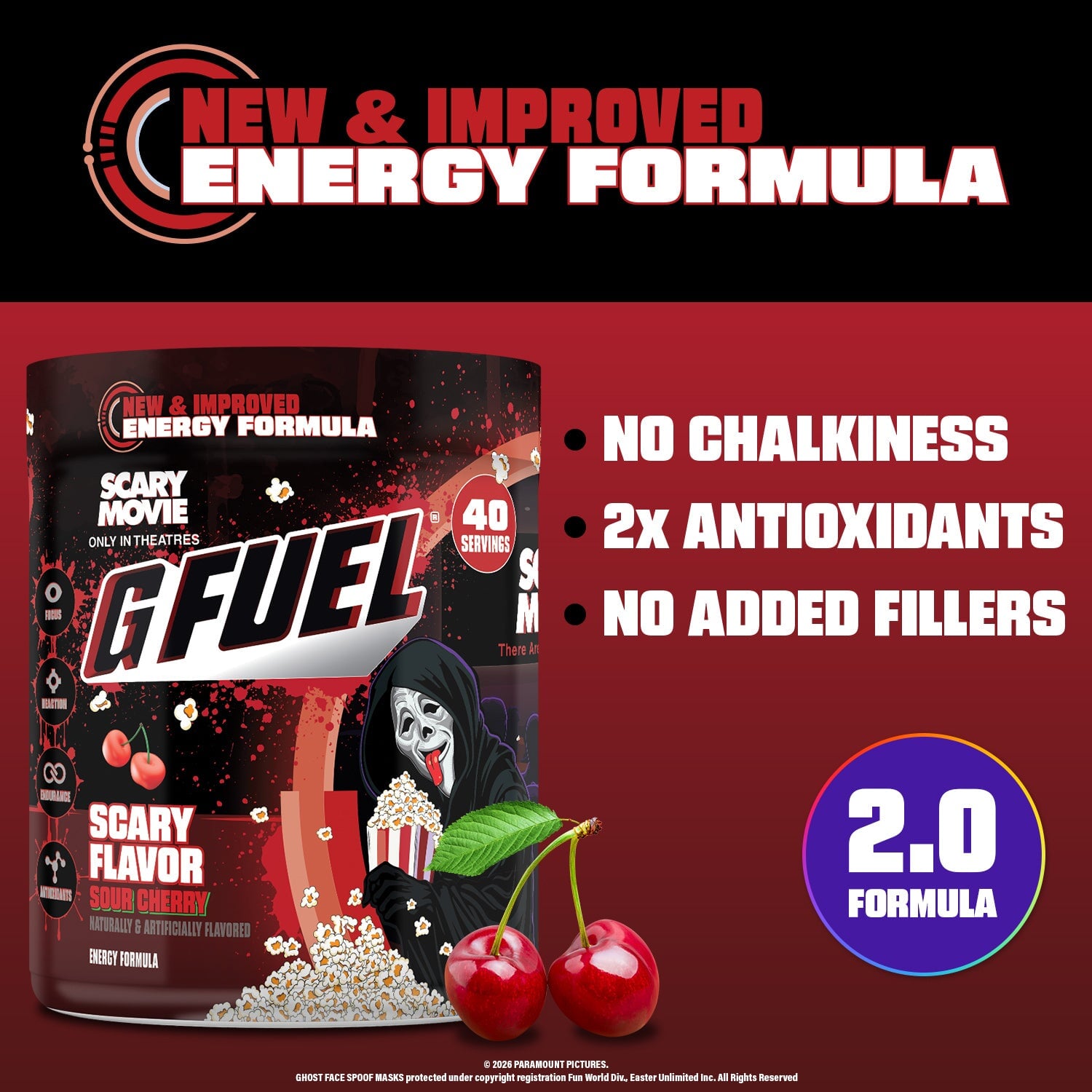 G FUEL| Scary Flavor Tub 