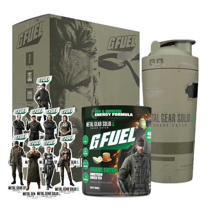 G FUEL| Snake Eater Collector's Box Tub (Collectors Box) 