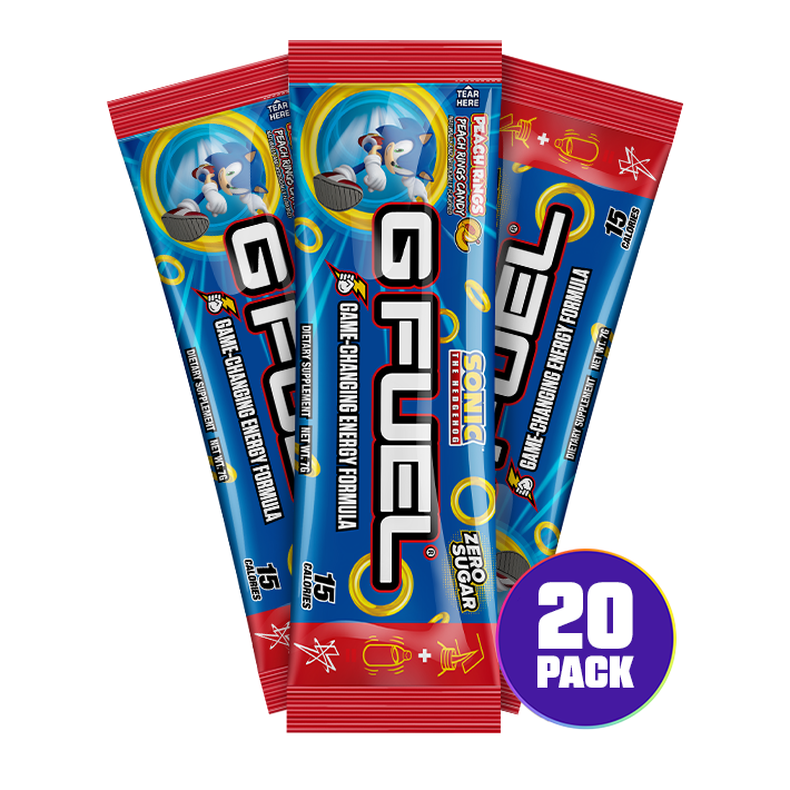 G FUEL| Sonic's Peach Rings 20-Pack Pack 