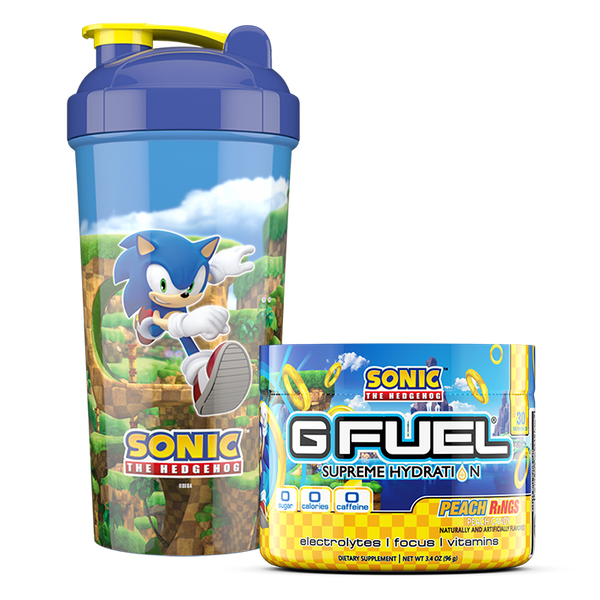💕 Wanna snag a Tub of the newest, upcoming addition to our  @sonicthehedgehog x #GFUEL Collection?? Tune into our 𝗟𝗜𝗩𝗘 𝗦