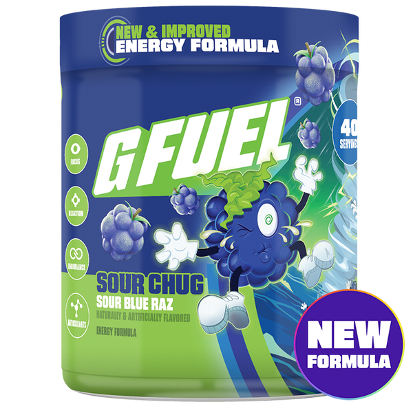 G FUEL | Formula 2.0 | Sour Blue Raspberry